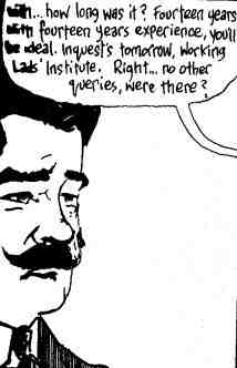 Abberline disappointed