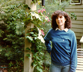 Mom with Morning Glory