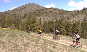 More riders on the hill