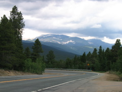 Day 3   We drove thru the Rockies