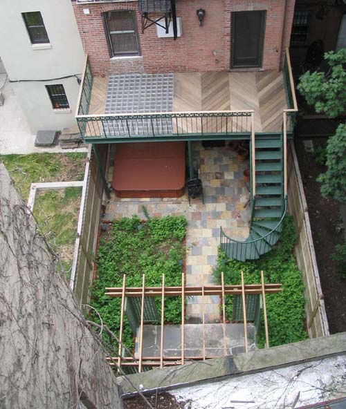 brooklyn ipe deck, cedar arbor