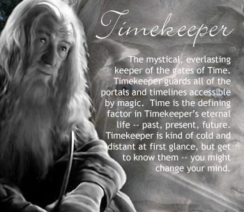 You are Timekeeper