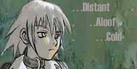 distant aloof cold