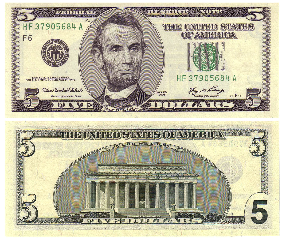 Top 95+ Images what does a fake 5 dollar bill look like Latest