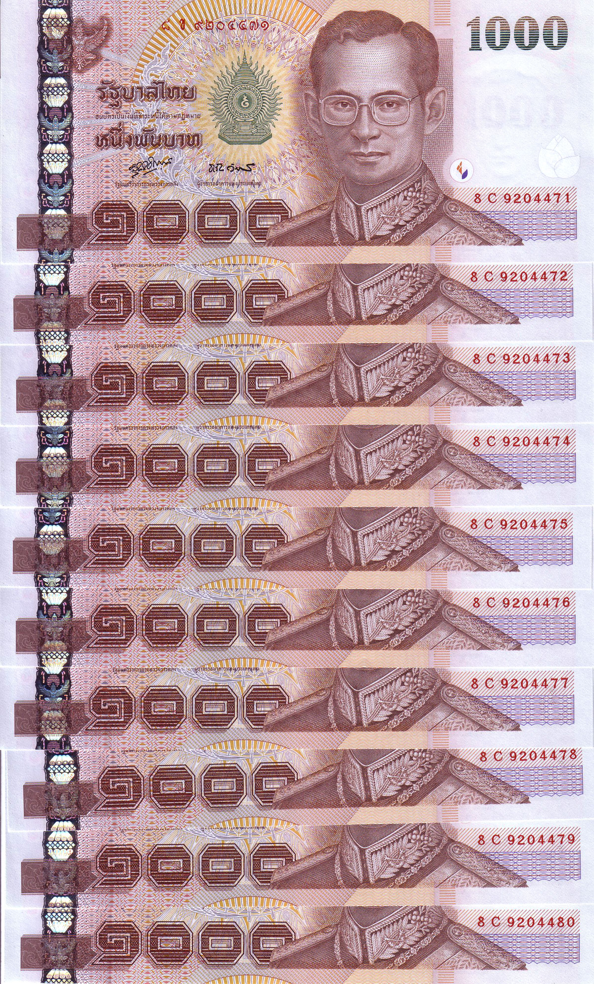 Thai Baht 1000