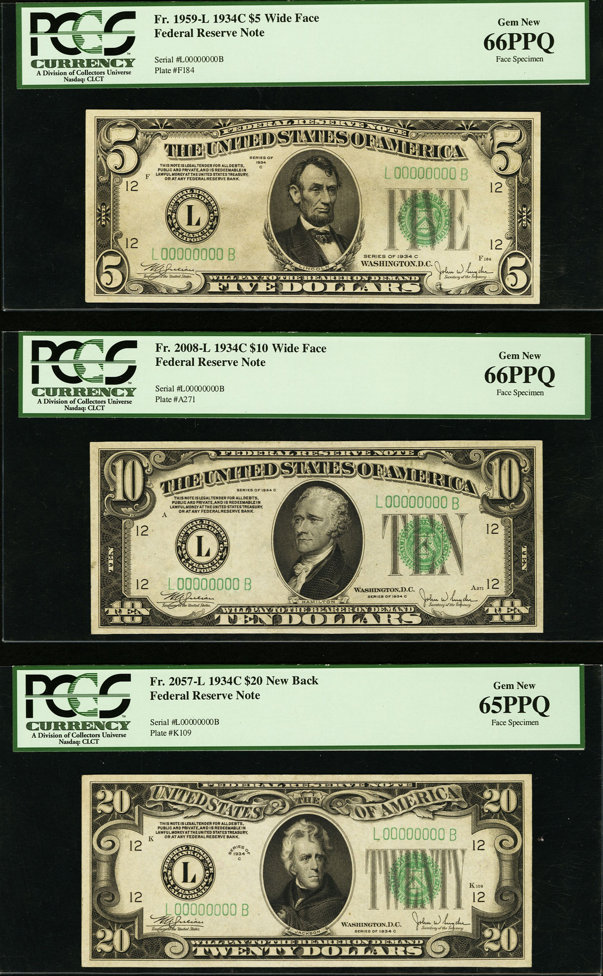 Specimen bill Coin Talk