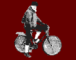 [PHOTO: man on bicycle]