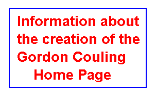 [Info about the Gordon Couling Home Page]