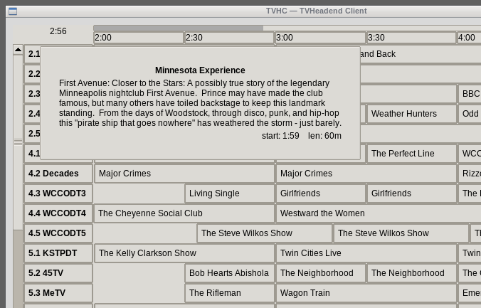 program details