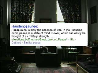 Video Image - Peace is not simply the absence of war