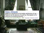 PEACE IS - experimental video.