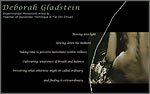 website design for New York City experimental movement artist and teacher