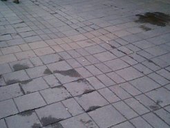 The new rundle mall paving
patterns