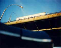[IMAGE: Looking up at the Gowanus Expressway]