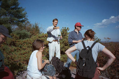 [IMAGE: no. 4, setting down for lunch]