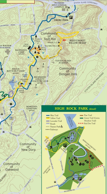 Staten Island Hiking Trails Staten Island Hike (Using Transit From Brooklyn)