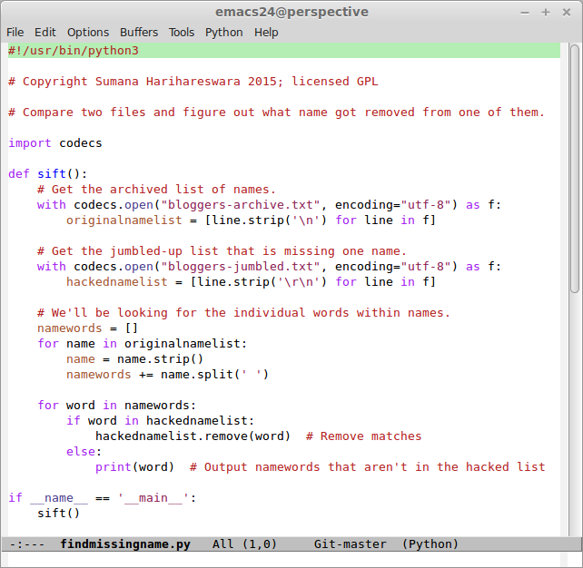 findmissingname.py is 31 lines including comments