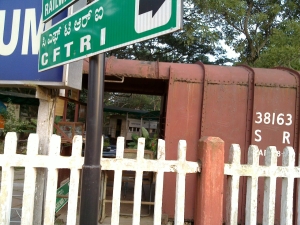 ticket booth and some exhibits