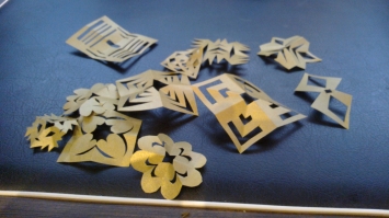 Several papercraft pieces I made