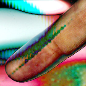 Finger on the pulse - photogram/ideogram/image