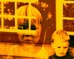 Look and Listen, try to talk - photogram/ideogram/image