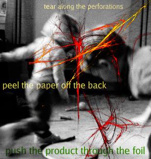 Dancing - photogram/ideogram/image