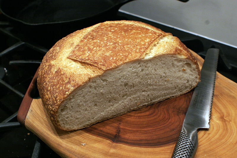 Cra-zee oven spring: crust