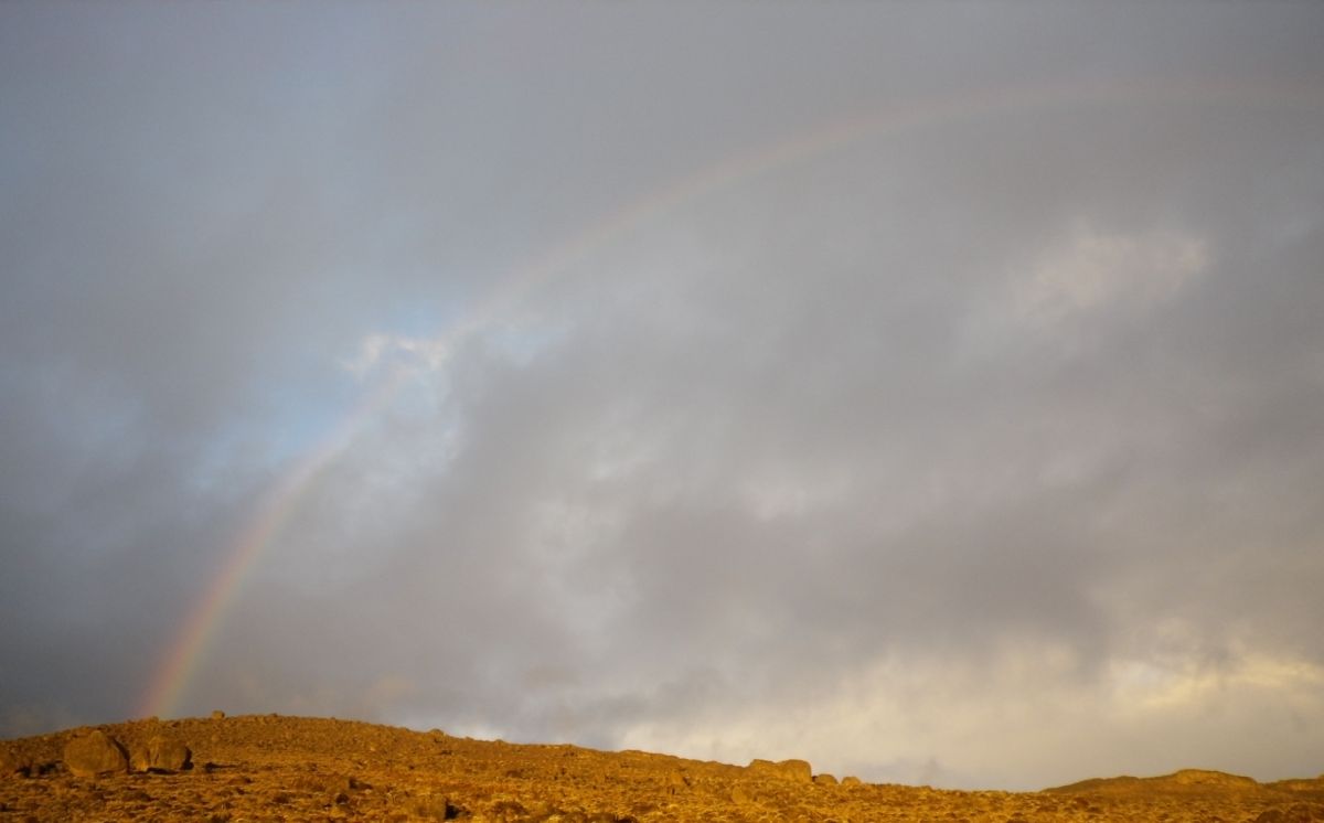 Rainbow from Karanga Camp