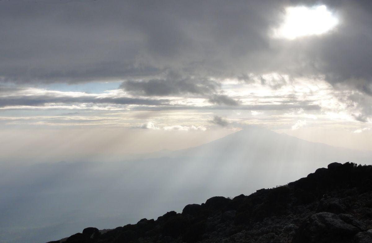 Meru in late afternoon