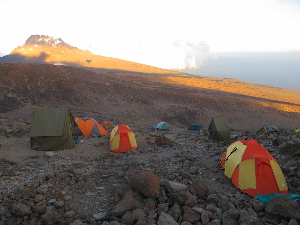 Mawenzi seen from Barafu Camp