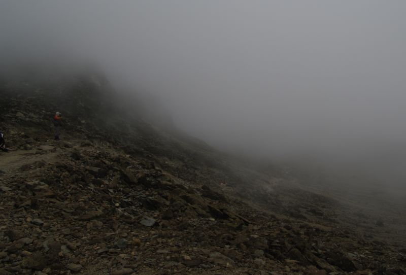 A typical section of the trail from Karanga to Barafu