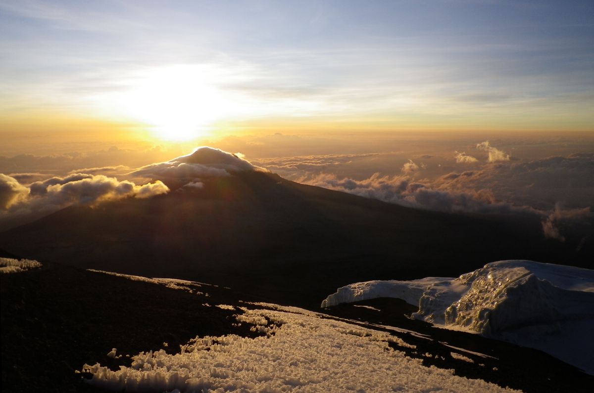 Sunrise over Mawenzi