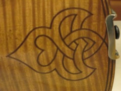 Bo's Fiddle back detail 