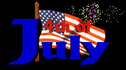 July 4th graphic