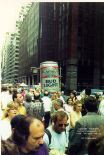 retail shoppers at a street fair