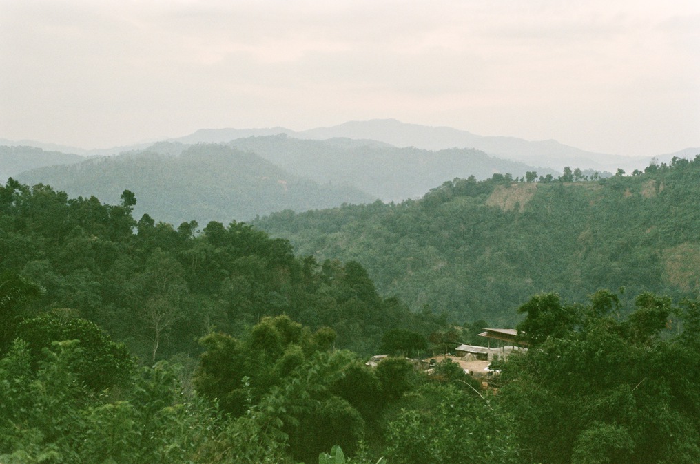 Burma as seen from rt. 1149, Chiang Rai Thailand