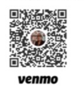 Donations via Venmo URL ($5 minimum suggested)